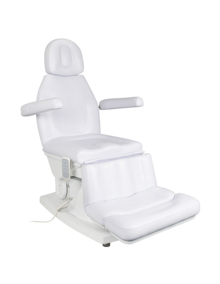 Electro-floor cosmetic chair kate 4 strong. white