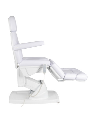 Electro-floor cosmetic chair kate 4 strong. white
