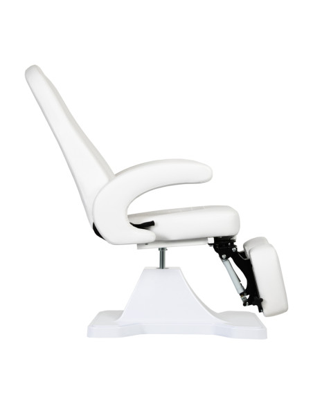 112 hydraulic podiatry chair white
