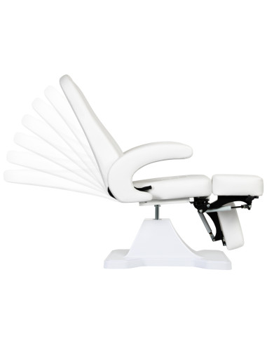 112 hydraulic podiatry chair white