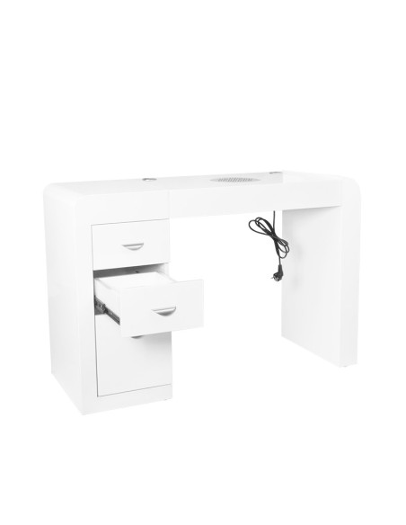 Cosmetic desk 312 white right