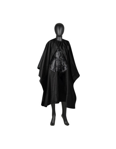 Hairdressing cape j-34 window