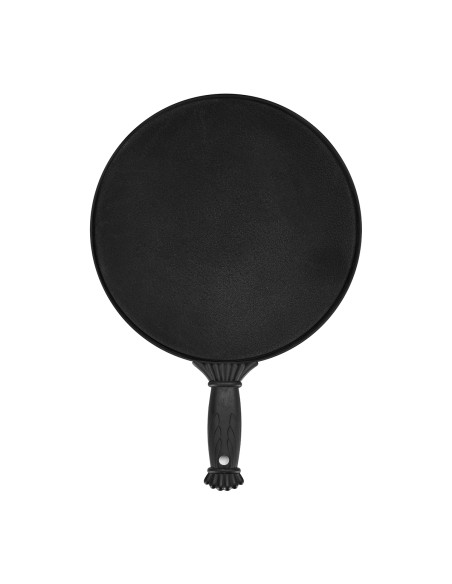 Round barber mirror with handle q-35