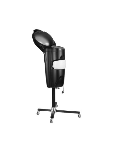 Gabbiano black standing hairdressing sauna with active ozone
