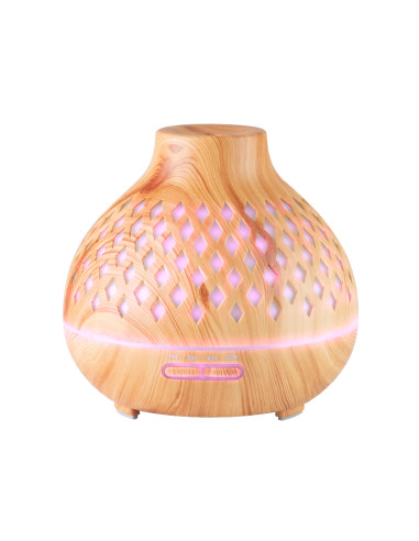 Aroma diffuser spa air humidifier 10 light wood 400ml + timer