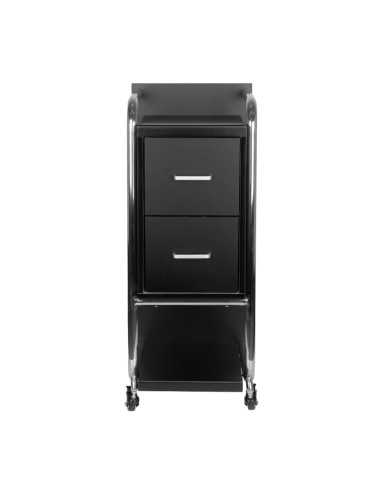 Gabbiano Friseurassistentin Solo silber – schwarz
