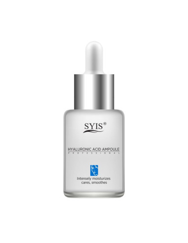 DEVICE MINI SKIN SCRUBBER WHITE PEARL + SYIS AMPOULE WITH HYALURONIC ACID 15 ML