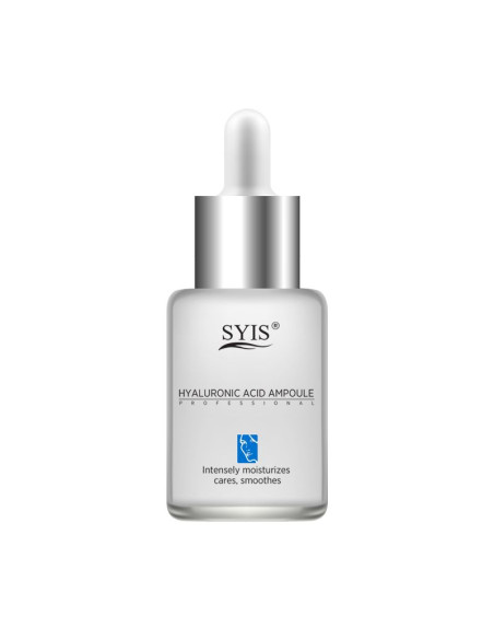 DEVICE MINI SKIN SCRUBBER WHITE PEARL + SYIS AMPOULE WITH HYALURONIC ACID 15 ML