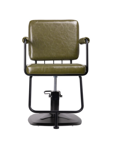 GABBIANO HAIRDRESSING CHAIR KATANIA LUFT GREEN