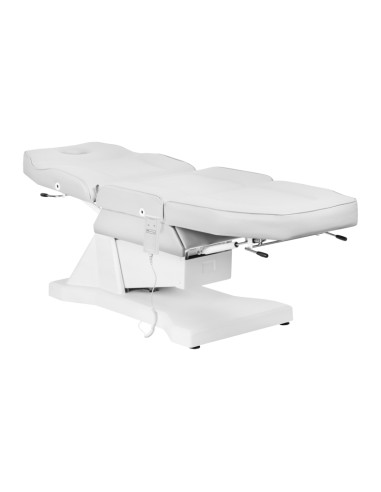 ELECTRIC COSMETIC CHAIR SOFT 1 MOTOR. WHITE