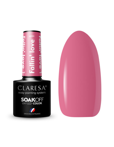 CLARESA Hybrid nail polish FALLIN "LOVE 1
