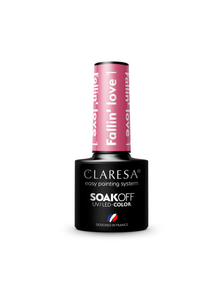 CLARESA Hybrid nail polish FALLIN "LOVE 1
