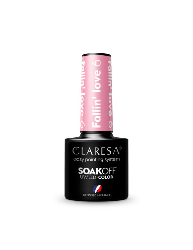 CLARESA Hybrid nail polish FALLIN "LOVE 6 -5g