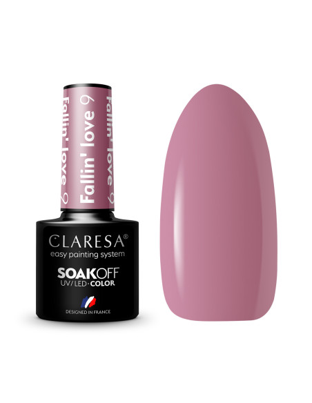 CLARESA Hybrid nail polish FALLIN "LOVE 9 -5g