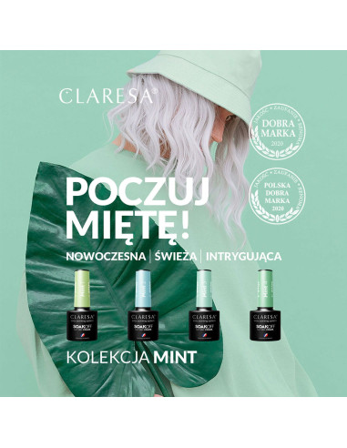 CLARESA Hybrid nail polish MINT 1 -5g