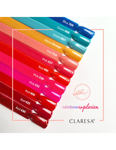 CLARESA Hybrid nail polish PINK 530 -5g
