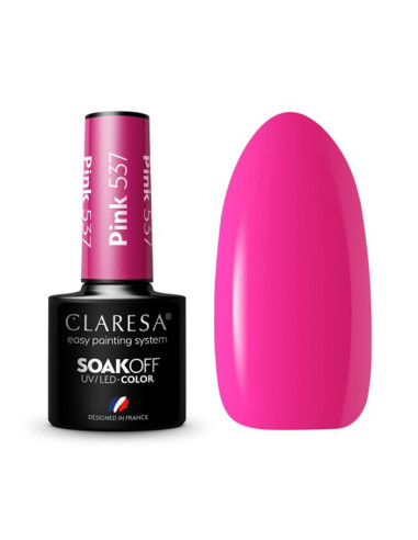 CLARESA Hybrid nail polish PINK 537 -5g