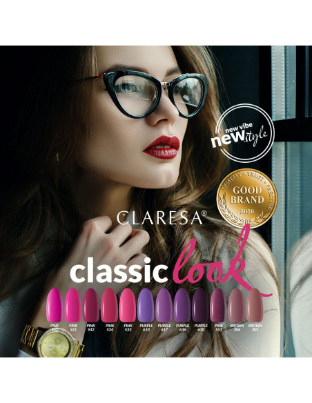 CLARESA Hybrid polish PURPLE 630 -5g