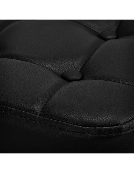 COSMETIC STOOL M-1645 BLACK GOLD