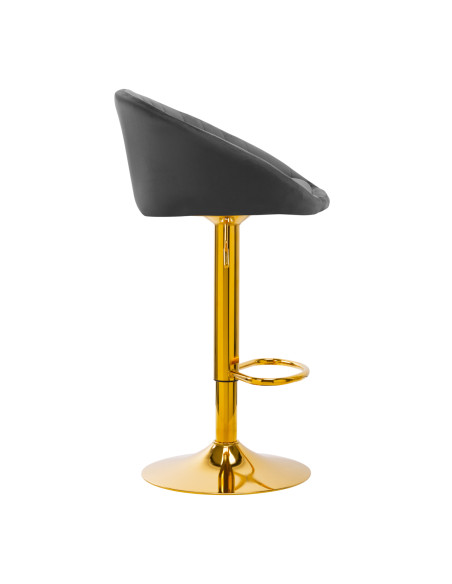 4Rico Bar Hocker QS-B16G velvet gray
