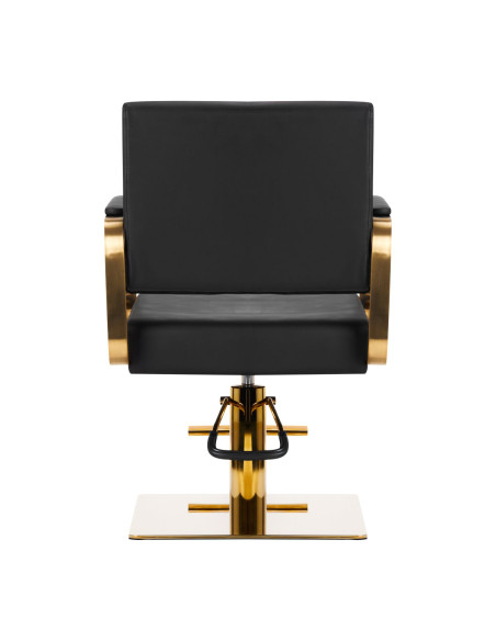 GABBIANO HAIRDRESSING CHAIR AVILA BLACK GOLD