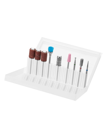 SET OF NAIL DRILL BITS MIX 12 PCS.