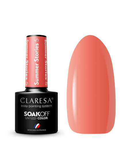 CLARESA hybrid varnish SUMMER STORIES 5 -5g