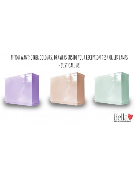 Salon Reception Desk - R49 Standard Bella Furniture Ireland