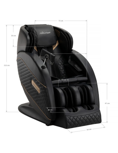 Sakura Massage Chair Standard 801 Black