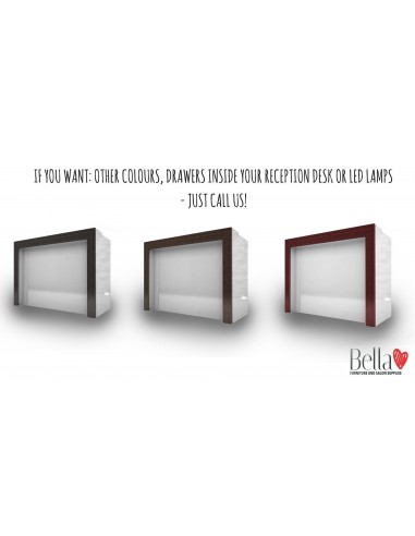 Salon Reception Desk - R5 Standard Bella Furniture Ireland