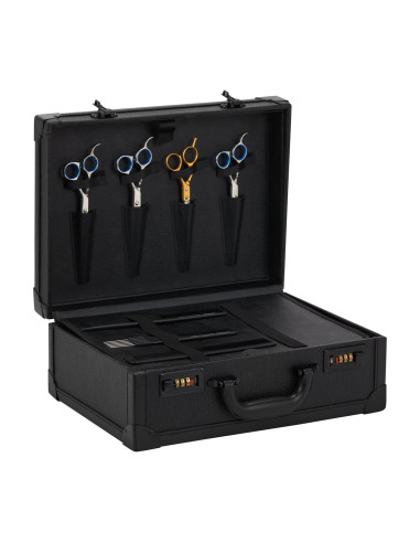 BLACK BARBER HAIRDRESSING SUITCASE