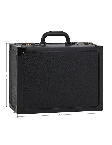 BLACK BARBER HAIRDRESSING SUITCASE