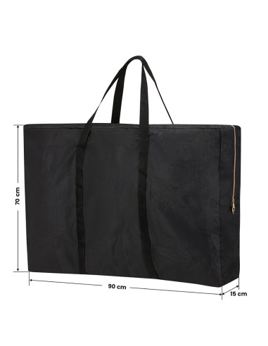 WOODEN FOLDING MASSAGE TABLE COMFORT ACTIV FIZJO LUX 2-SECTIONS 190X70 WHITE