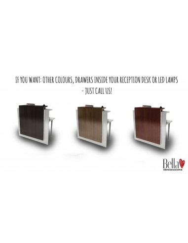 Salon Reception Desk - R10 Standard Bella Furniture Ireland