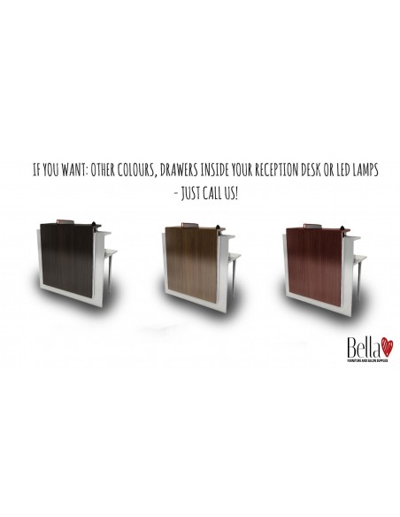 Salon Reception Desk - R10 Standard Bella Furniture Ireland