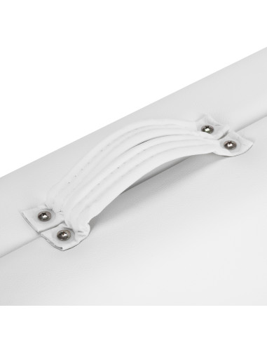 WOODEN FOLDING TABLE FOR MASSAGE COMFORT ACTIVFIZJO LUX 3 SECTIONS 190X70 WHITE