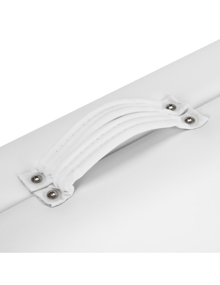 WOODEN FOLDING TABLE FOR MASSAGE COMFORT ACTIVFIZJO LUX 3 SECTIONS 190X70 WHITE