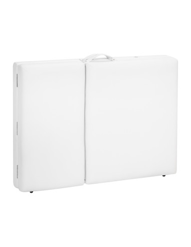 WOODEN FOLDING TABLE FOR MASSAGE COMFORT ACTIVFIZJO LUX 3 SECTIONS 190X70 WHITE
