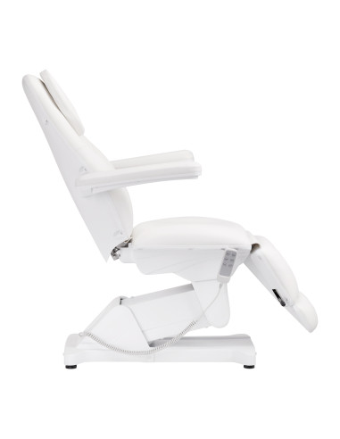 Sillon Basic electric cosmetic chair 3 motors white 