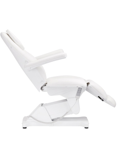 Sillon Basic electric cosmetic chair 3 motors white 