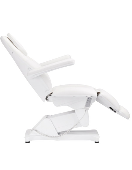Sillon Basic electric cosmetic chair 3 motors white 