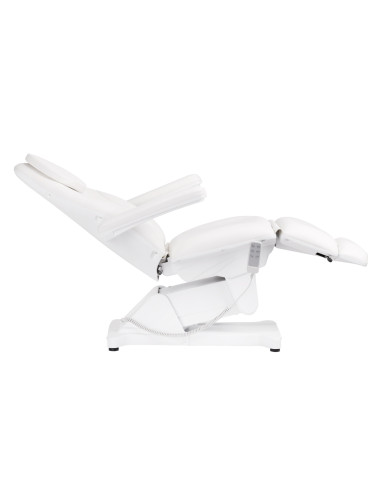 Sillon Basic electric cosmetic chair 3 motors white 
