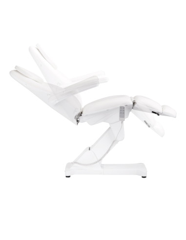 Sillon Basic electric cosmetic chair 3 motors white 