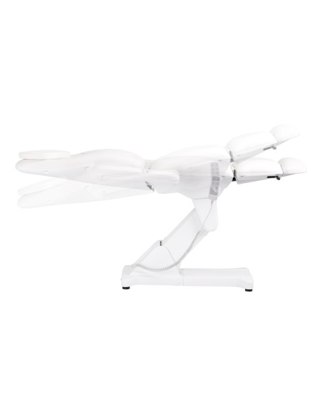 Sillon Basic electric cosmetic chair 3 motors white 