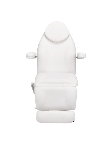 Sillon Basic electric cosmetic chair 3 motors white 
