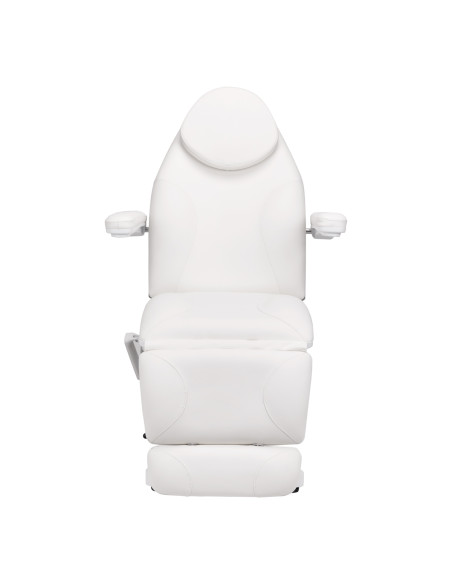 Sillon Basic electric cosmetic chair 3 motors white 
