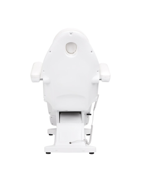Sillon Basic electric cosmetic chair 3 motors white 