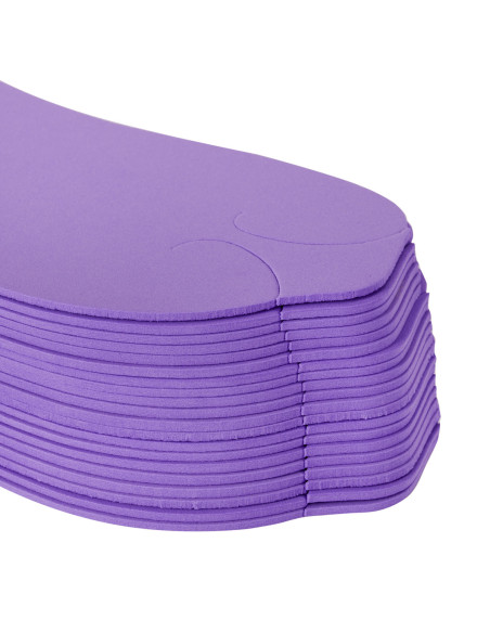 FOAM SEPARATORS 20PCS. 10 PAIRS COLOR MIX