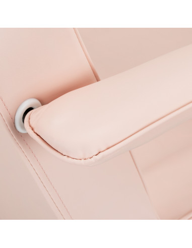 Hydraulic cosmetic chair Basic 210 pink