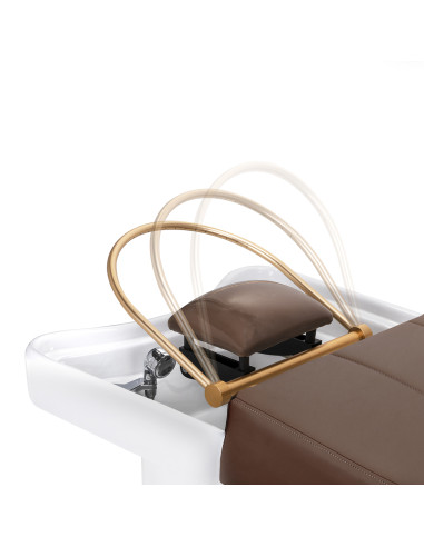 Gabbiano Head Spa 017 hair washing bed brown